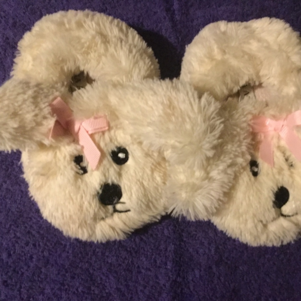 Laura Ashley Puppy Slippers